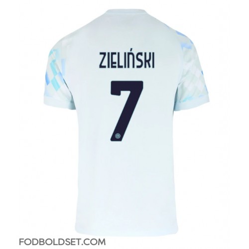 Inter Milan Piotr Zielinski #7 Udebanetrøje 2025-26 Kortærmet